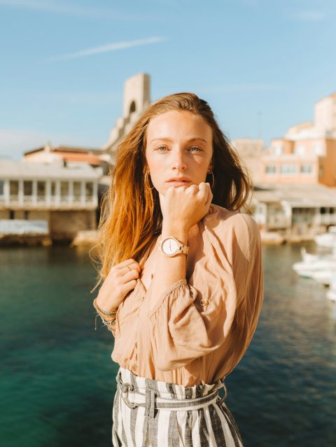 St. Germain Top - pink blouse
